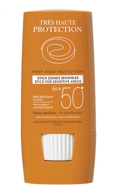 Avène SPF 50+ Stick Solaire Zones Sensibles 8g